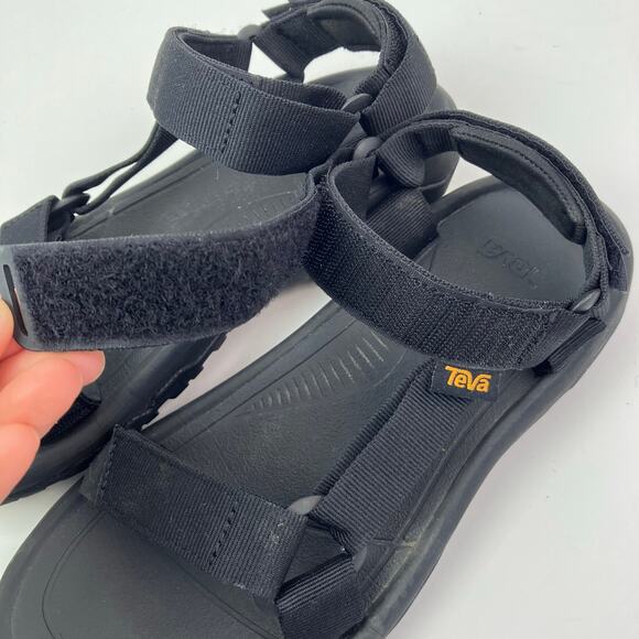 Teva Mens 7 Black Hurricane XLT2 Sandal Velcro Closure Fabric Upper Outdoors - Picture 12 of 16